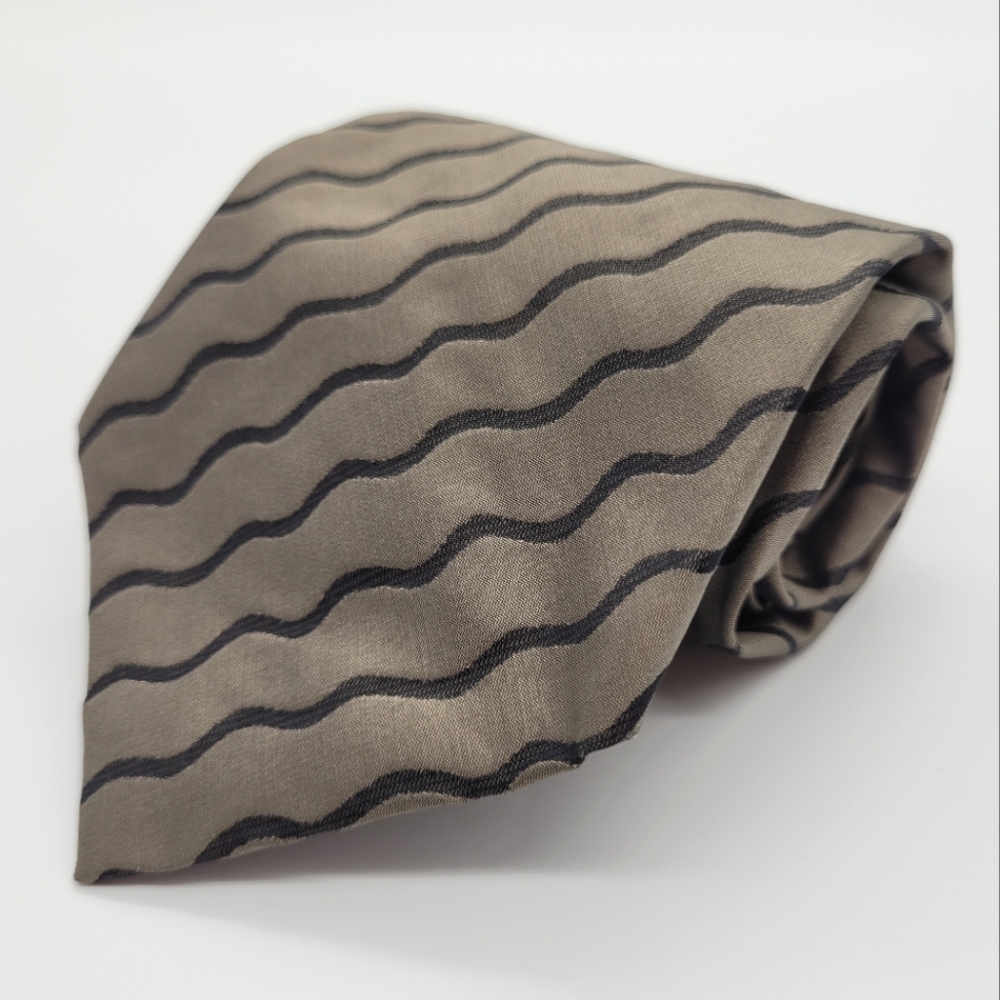 TONI GARD | 100% silk beige/taupe tie